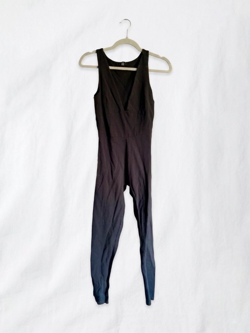 Black Sleeveless Jumpsuit